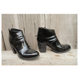 Autre Marque-Halmanera p ankle boots 38-Black