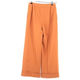Valentino-Pantalon-Orange
