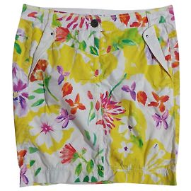 Gonna floreale in cotone Marc Cain Multicolore