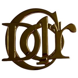 Christian Dior Parfüm Brosche Gold hardware