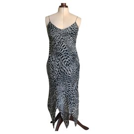 Autre Marque-Vestido midi Lynn Adler-Estampado de leopardo