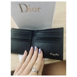 Christian Dior-Wallets Small accessories-Black
