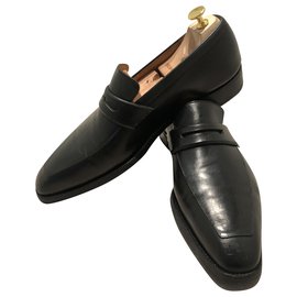 JM Weston-JM WESTON CONTI LOAFERS 414 T.43 9.E-Black