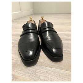 JM Weston-JM WESTON CONTI LOAFERS 414 T.43 9.E-Black