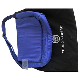 Versace-Versace Young bag-Blue
