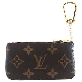 Louis Vuitton key pouch in monogram canvas Brown
