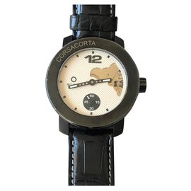 Autre Marque-Meccaniche Veloci limited edition Corsa Corta orologio uomo-Black