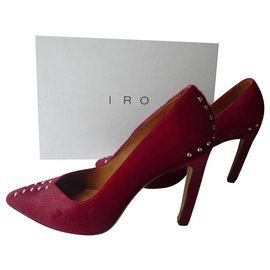 Iro-IRO Red foal heels very good condition T40-Red