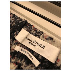 Isabel Marant Etoile-Jupe courte taille-Gris,Bordeaux,Gris anthracite