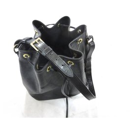 Louis Vuitton-NOE PM BLACK PPE LEATHER-Black