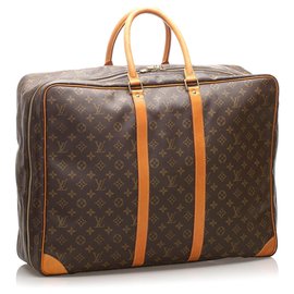 Louis Vuitton-Louis Vuitton Brown Monogram Sirius 50-Brown