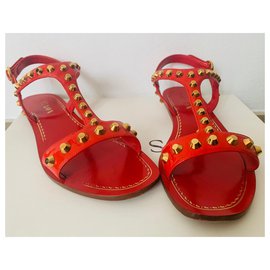 Prada-Sandals-Red