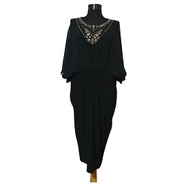 Autre Marque Orna Farho Schwarzes Kleid Größe 46 Schwarz