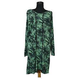 Robe verte en viscose Baum und Pferdgarten S Vert