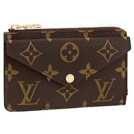 Louis Vuitton LV Card holder recto verso Brown