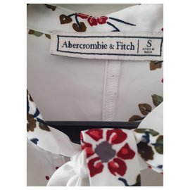 Abercrombie & Fitch-Top-Bianco sporco