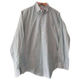 Autre Marque Camisa Arrow Traditionals de algodón Eggshell Verde claro Blanco roto Verde claro