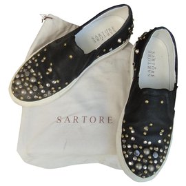 Sartore-Sartore p loafers 36,5-Black