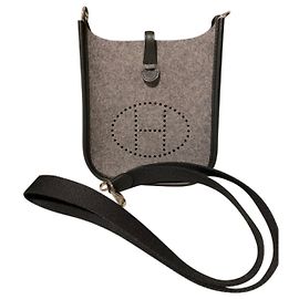 Hermès Neue Evelyne seltene Mini tpm 16 Grau