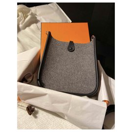 Hermès-New Evelyne rare mini tpm 16-Grey