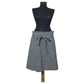 Cynthia Rowley Gingham Midi Rock Mehrfarben