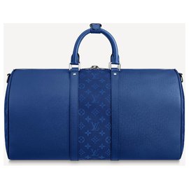 Louis Vuitton-LV Keepall 50 Taigarama-Azul