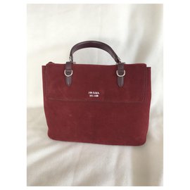 Prada-Prada Bag 2020-Bordeaux