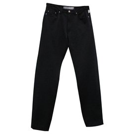 Versace-Pants, leggings-Black