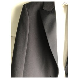 Autre Marque-Mascobb - Black tuxedo jacket-Black