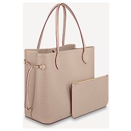 Louis Vuitton LV Neverfull MM epi galet Grau