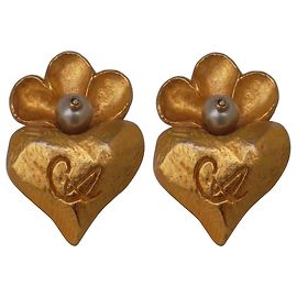 Christian Lacroix CLIP PER ORECCHIE XXL D'oro