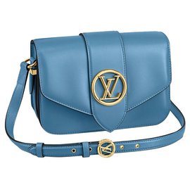 Louis Vuitton-LV Pont 9 Handbag new-Light blue