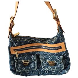 Louis Vuitton Baggy PM Monogram denim blue Blau