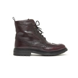Church's-ANGELINA BURGUNDY FR38-Dark red