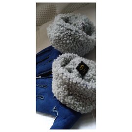 Hermès-Gloves-Dark blue