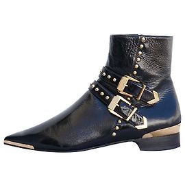 Versace Ankle Boots Black