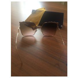 Fendi-Fendi oversized sunglasses-Black