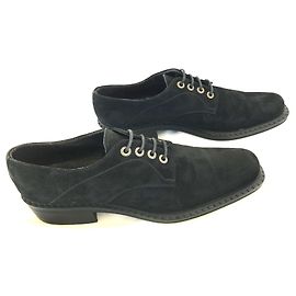 Autre Marque Pal Zileri Scarpe Stringate in Camoscio Nero 42 Nero