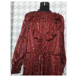 & Other Stories-Dresses-Dark red