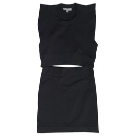 Vestido negro Iro de algodón Negro
