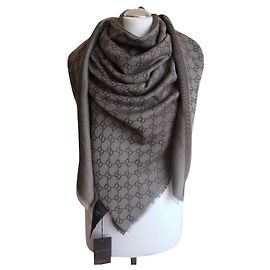 GGWEB GUCCI SCIARPA STOLA MARRONE NUOVA Marrone