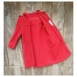 Autre Marque-Le Quillec t S duffle coat-Red