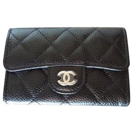 Chanel-coin purse-Black