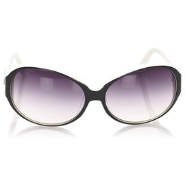 Miu Miu-Miu Miu Black Round Tinted Sunglasses-Black