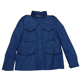 Burberry Brit ‘Brettson’ Navy Military Field Jacket - $695 New Navy blue