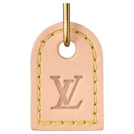 Louis Vuitton-LV Baxter collare enw-Marrone