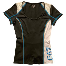 Emporio Armani-EA / camiseta esportiva-Multicor