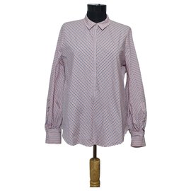 Camicetta a righe Munthe Plus Simonsen Rosa Blu Bianca Rosa Multicolore