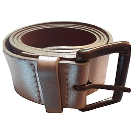 Cinto See by Chloé em couro dourado 90 cm Dourado