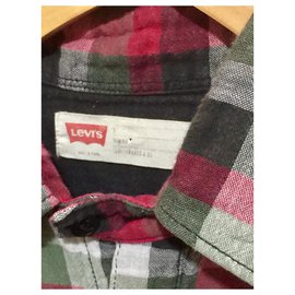 Levi's-Levi's flannel tartan shirt-Multiple colors